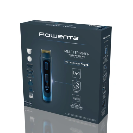 Триммер Rowenta Selectium TN9460F4 синий (насадок в компл:13шт)