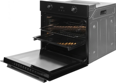 Духовой шкаф Электрический Hyundai HEO 66411 BG черный