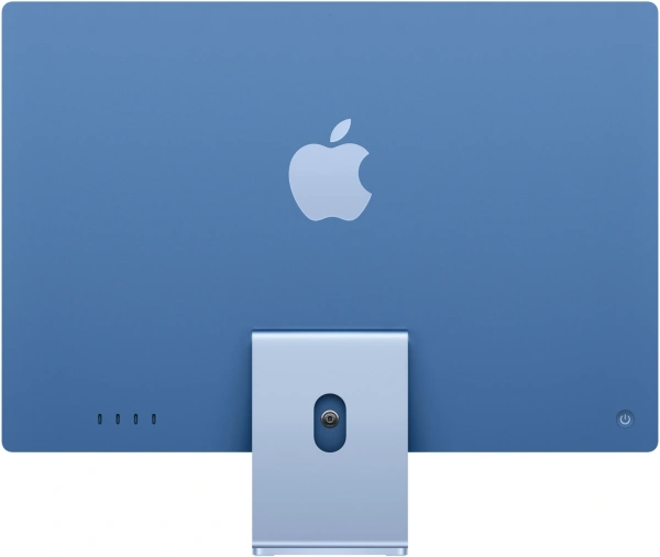 Моноблок Apple iMac A3137 24" 4.5K M4 10 core (4) 16Gb SSD256Gb 10 core GPU macOS WiFi BT 143W клавиатура мышь Cam синий 4480x2520