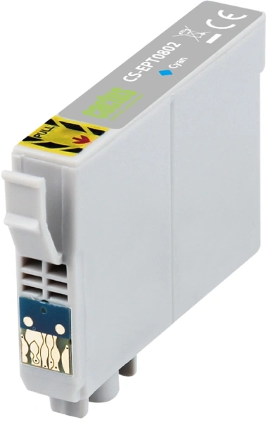 Картридж струйный Cactus CS-EPT0802 T0802 голубой (11.4мл) для Epson Stylus PhotoP50/PX650/PX660/PX700/PX700W/PX710/PX710W/PX720/PX720WD/PX800/PX800FW/PX810/PX810FW/PX820/PX820FWD/R265/R285/R360/RX560/RX585/RX685