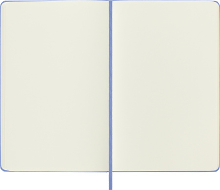 Блокнот Moleskine CLASSIC QP062B42 Large 130х210мм 240стр. нелинованный твердая обложка голубая гортензия