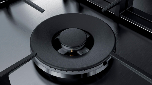 Газовая варочная поверхность Bosch PCR9A5B90M нержавеющая сталь