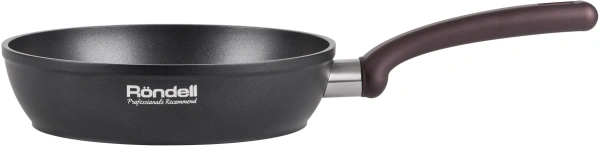 Сковорода Rondell Fest RDA-1338 круглая 24см покрытие: Xylan Plus ручка несъемная (без крышки) черный