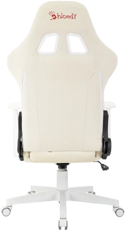 Кресло игровое A4Tech Bloody GC-570 белый сиденье белый с подголов. крестов. пластик пластик белый
