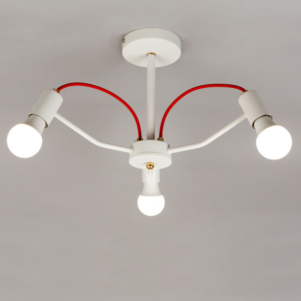 Люстра Hiper Siena H002-3 потолоч. белый/золотистый