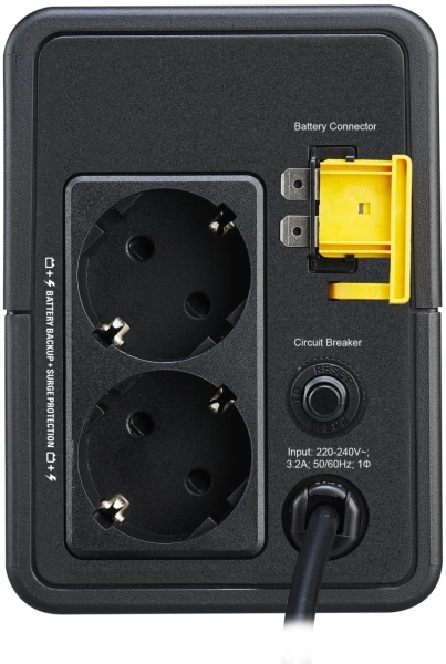 Источник бесперебойного питания APC Easy-UPS BVX700LUI-GR 360Вт 700ВА черный