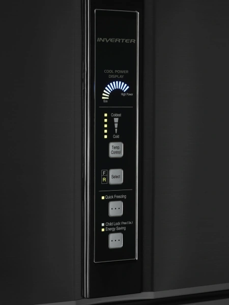 Холодильник Hitachi R-V910PUC1 BSL 2-хкамерн. серебристый бриллиант инвертер