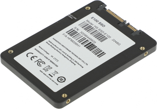 Накопитель SSD Hikvision SATA-III 2TB HS-SSD-E100/2048G HS-SSD-E100/2048G Hiksemi 2.5"