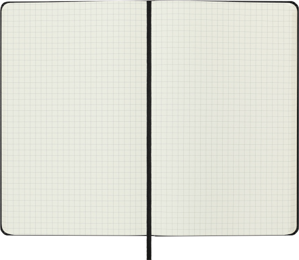 Блокнот Moleskine CLASSIC QP061 Large 130х210мм 240стр. клетка твердая обложка черный