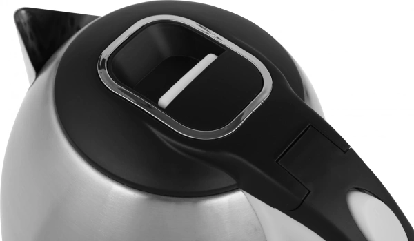 Чайник Supra KES-1824 1.8л. 1500Вт серебристый/черный (металл/пластик)