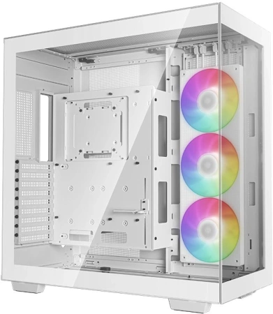 Корпус Deepcool CH780 WH белый без БП ATX 2x120mm 1x140mm 2xUSB3.0 audio bott PSU