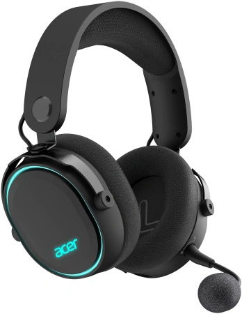 Наушники с микрофоном Acer OHR303 черный мониторные BT/Radio/3.5mm (ZL.HDSEE.009)