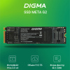 Накопитель SSD Digma PCI-E 4.0 x4 512Gb DGSM4512GG23T Meta G2 M.2 2280