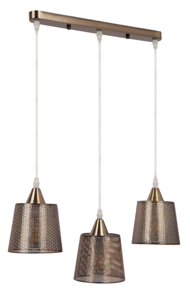 Светильник Hiper Wink H229-3 подвес. цв.св.:белый бронзовый