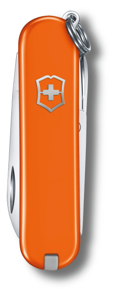 Нож перочинный Victorinox Classic Mango Tango (0.6223.83G) 58мм 7функц. карт.коробка