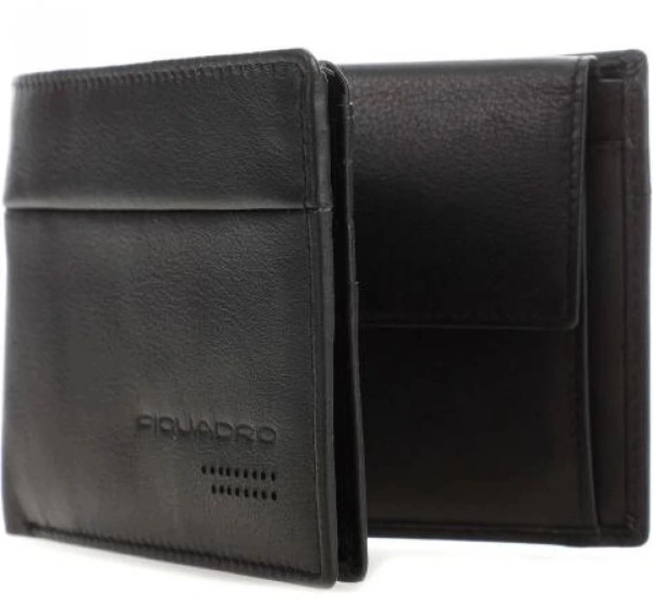 Кошелек мужской Piquadro Urban PU1392UB00R/N черный натур.кожа/натур.кожа