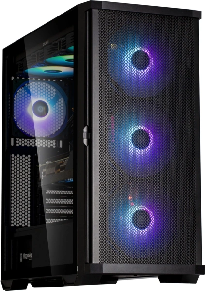 Корпус Zalman Z10 PLUS черный без БП ATX 10x120mm 4x140mm 2xUSB3.0 audio bott PSU