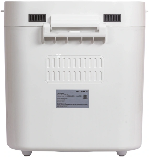 Хлебопечь Supra BMS-280 650Вт белый