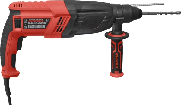 Перфоратор Парма П-02-30/1000ЭР патрон:SDS-plus уд.:3.3Дж 1000Вт (кейс в комплекте)