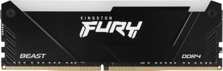 Память DDR4 8GB 3600MHz Kingston KF436C17BB2A/8 Fury Beast RGB RTL Gaming PC4-28800 CL17 DIMM 288-pi