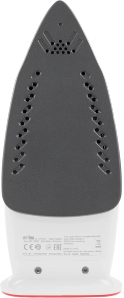 Утюг Braun SI1019RD 1900Вт красный/белый