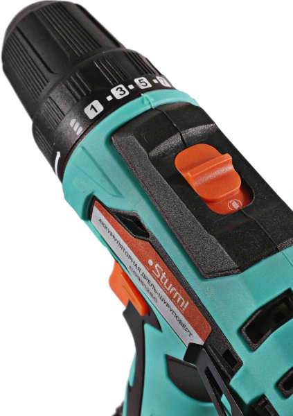 Дрель-шуруповерт Sturm! CD3512SC аккум. патрон:быстрозажимной (кейс в комплекте)