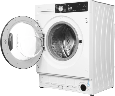 Стиральная машина Hyundai WMD7228 класс:B загрузка до 8кг отжим:1400об/мин белый инвертер