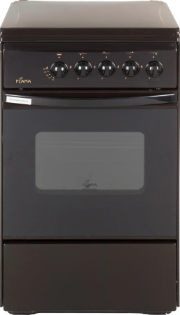 Плита Газовая Flama RG 2401 В коричневый реш.сталь