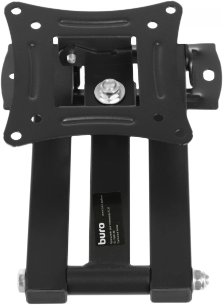 Кронштейн для телевизора Buro FL2S черный 15"-29" макс.12кг настенный поворотно-выдвижной и наклонный