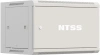 Шкаф коммутационный NTSS Премиум (NTSS-W6U6060FD) настенный 6U 570x600мм пер.дв.металл 60кг серый 500мм 18.8кг 220град. 370мм IP20 сталь