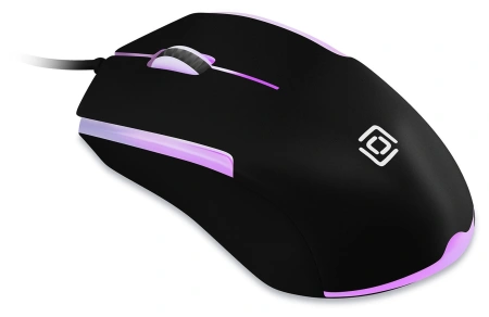 Мышь Оклик 245M черный оптическая (1000dpi) USB (3but)