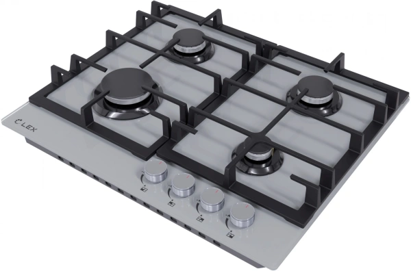 Газовая варочная поверхность Lex GVG 642-1 GR серый