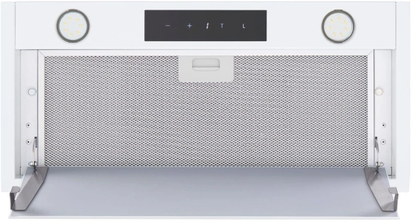 Вытяжка встраиваемая Maunfeld Fantasy Light 60 белый управление: сенсорное (1 мотор)