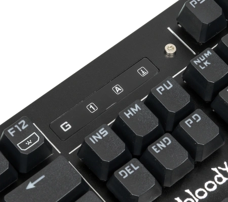Клавиатура A4Tech Bloody B975 механическая черный USB Multimedia for gamer LED (подставка для запястий)