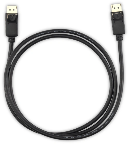 Кабель аудио-видео Buro DisplayPort (m)/DisplayPort (m) 1.5м. черный (BU-DP2.0-1.5M)