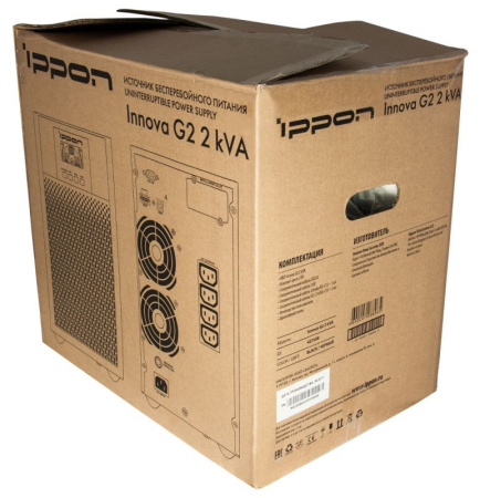 Источник бесперебойного питания Ippon Innova G2 2000 1800Вт 2000ВА черный
