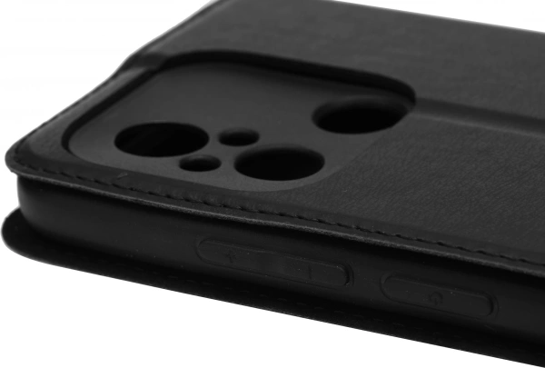 Чехол (флип-кейс) BoraSCO для Xiaomi Redmi 12C 71695 черный
