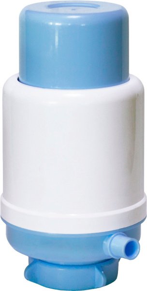 Помпа для 19л бутыли Aqua Work Дельфин Эко механический голубой картон