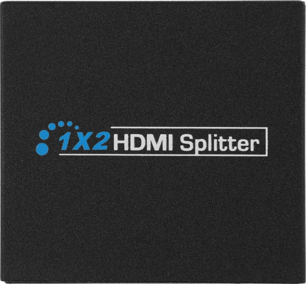 Сплиттер аудио-видео Premier 5-872-2 HDMI (f)/2хHDMI (f) черный