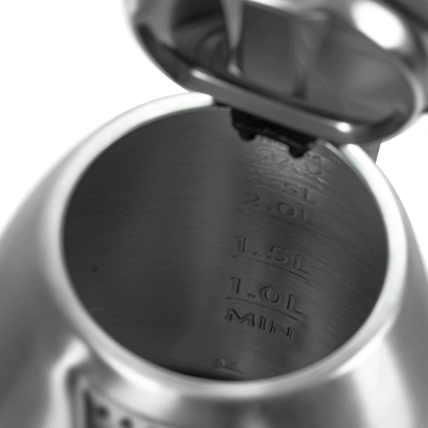 Чайник электрический Galaxy GL 0321 2.5л. 2000Вт серый/черный корпус: металл/пластик (7010103210)