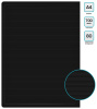 Папка с 80 прозр.вклад. Бюрократ DeLuxe DLVBOX80BLCK A4 пластик 0.7мм черный в коробе