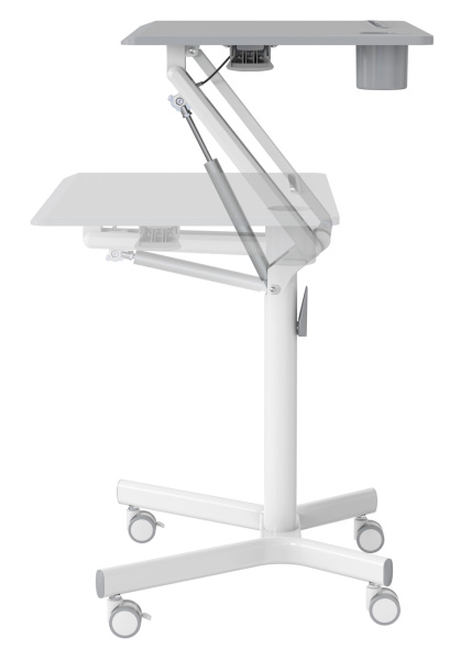 Стол для ноутбука Cactus VM-FDS101B столешница МДФ серый 70x52x105см (CS-FDS101WGY)