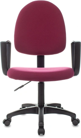 Кресло Бюрократ CH-1300N бордовый Престиж+ 3C18 крестов. пластик