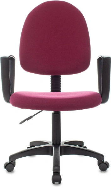 Кресло Бюрократ CH-1300N бордовый Престиж+ 3C18 крестов. пластик