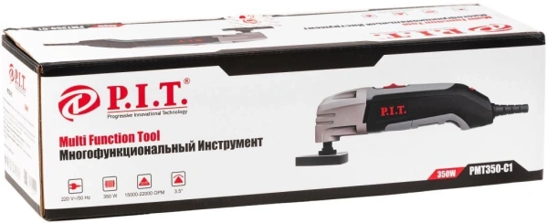 Многофункциональный инструмент P.I.T. PMT350-C1 350Вт черный/серый