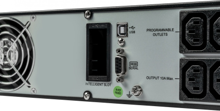 Источник бесперебойного питания Systeme Electriс SRV SRVSE2KRTI 1800Вт 2000ВА черный