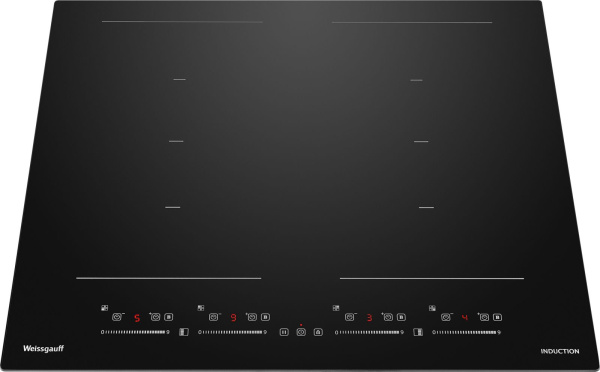 Индукционная варочная поверхность Weissgauff HI 649 Dual Flex черный