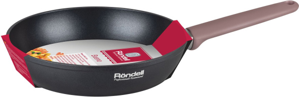 Сковорода Rondell Bueno RDA-1583 круглая 24см покрытие: Xylan Plus ручка несъемная (без крышки) черный
