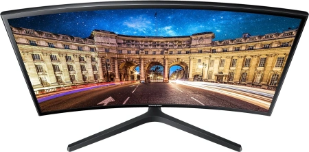 Монитор Samsung 23.5" C24F396FHI черный VA LED 16:9 HDMI матовая 250cd 178гр/178гр 1920x1080 60Hz VGA FHD 3.3кг