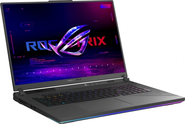 Ноутбук Asus ROG Strix G814JIR-N6048 i9 14900HX/16Gb/SSD1Tb/RTX4070 8Gb/18"/IPS/WQXGA/noOS/grey